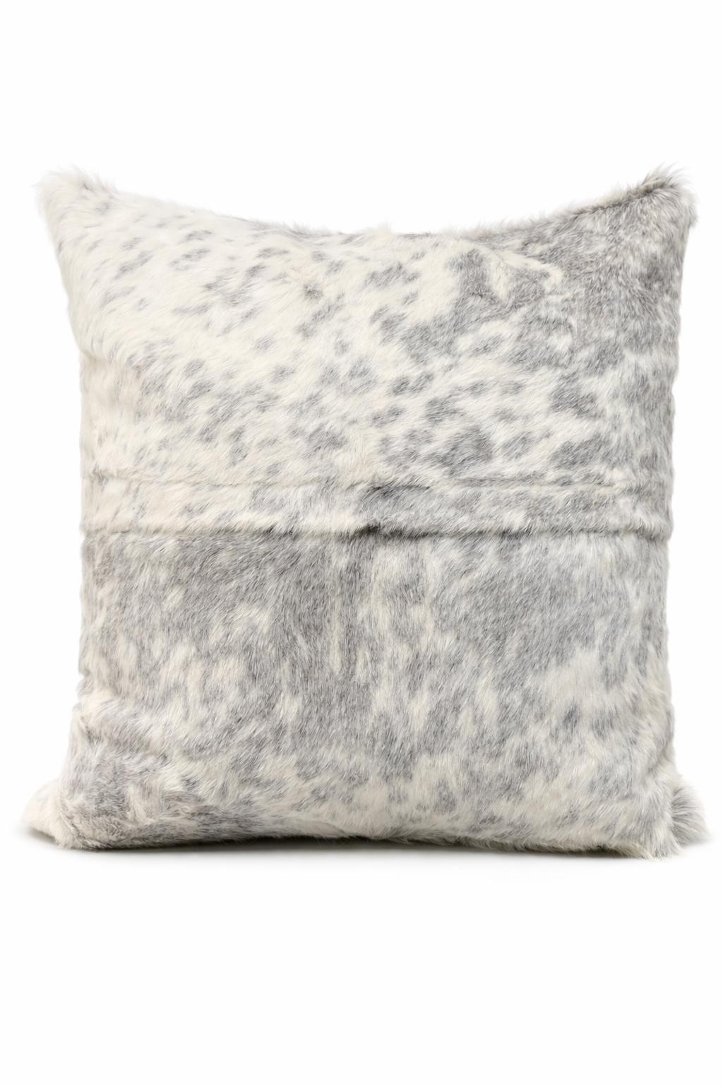 Cowhide & Suede Fringe Cushion